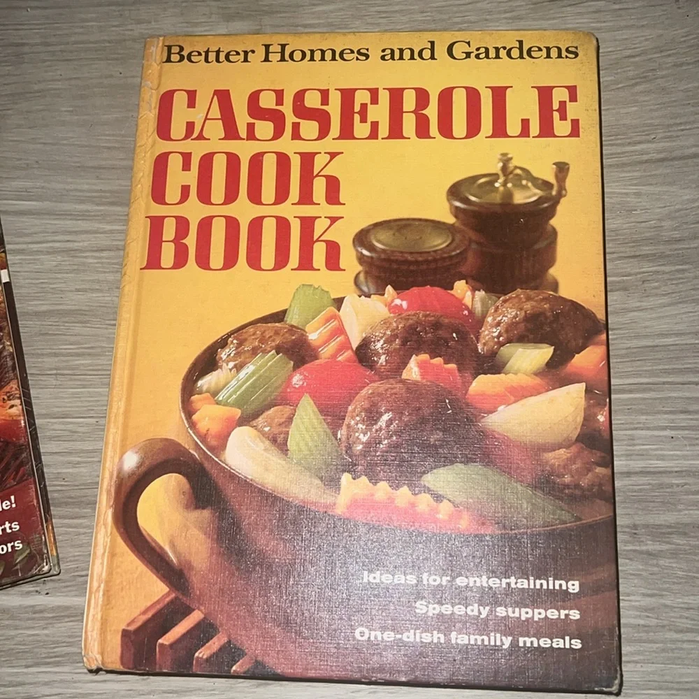 Set of 4 Vintage Betty Crocker cookbooks. Published between 1959 thru 1971.
